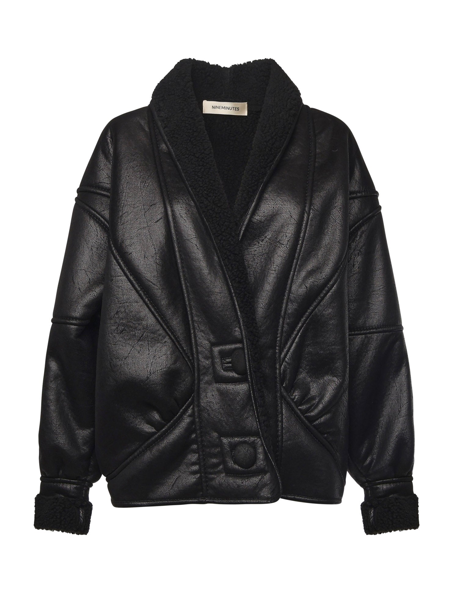 Nineminutes Jackets Black Polyester