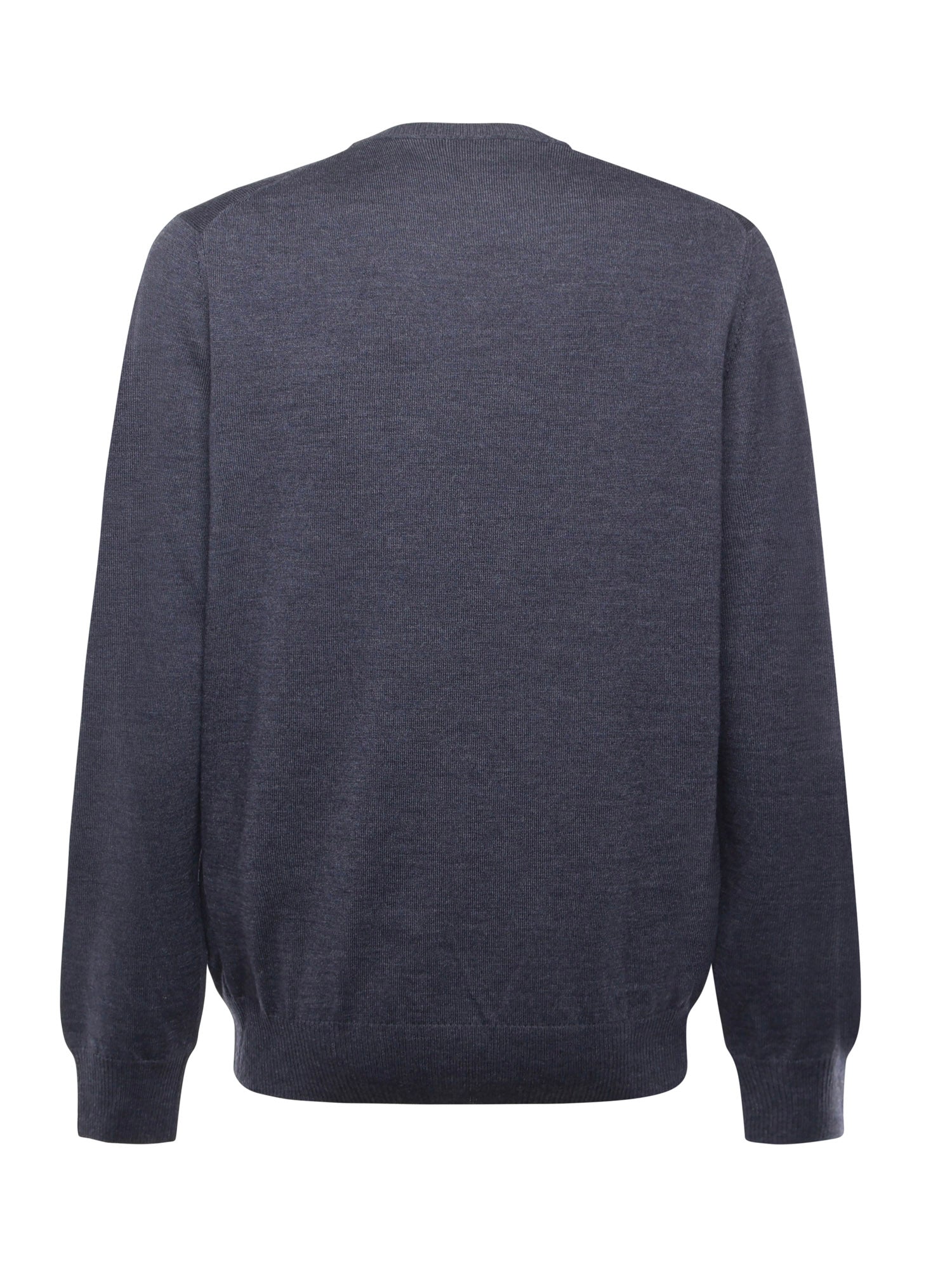 Fay Sweaters Air Force Blue Virgin Wool