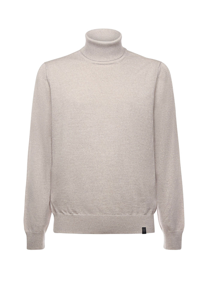 Fay Sweaters Gray Virgin Wool