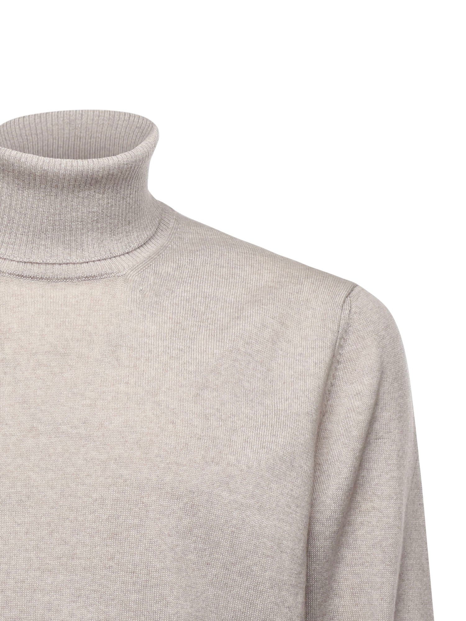 Fay Sweaters Gray Virgin Wool
