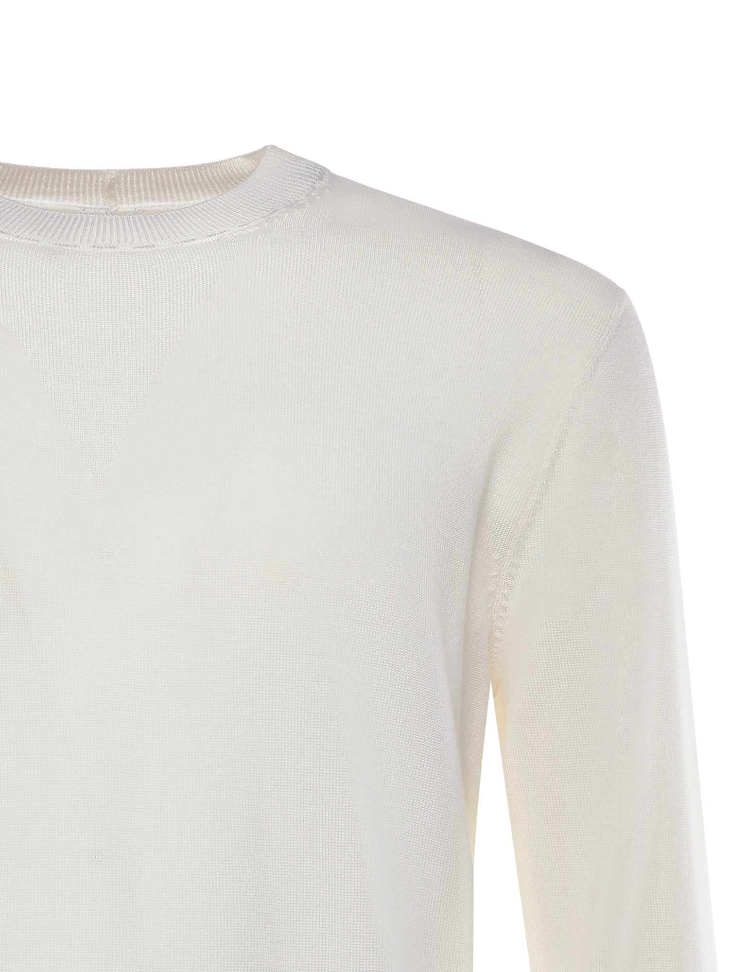 Eleventy Sweaters Ivory, Gray Virgin Wool