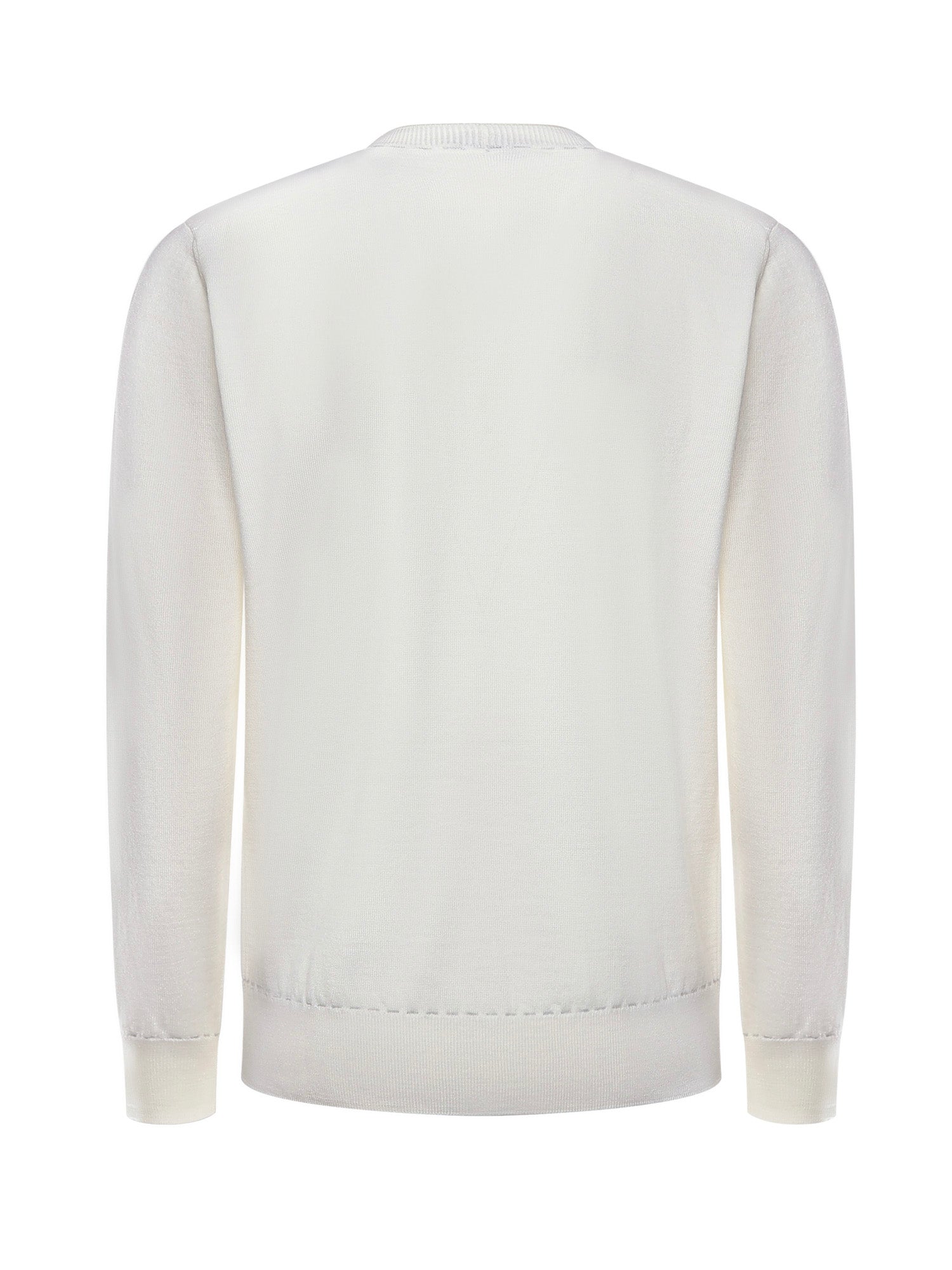 Eleventy Sweaters Ivory, Gray Virgin Wool