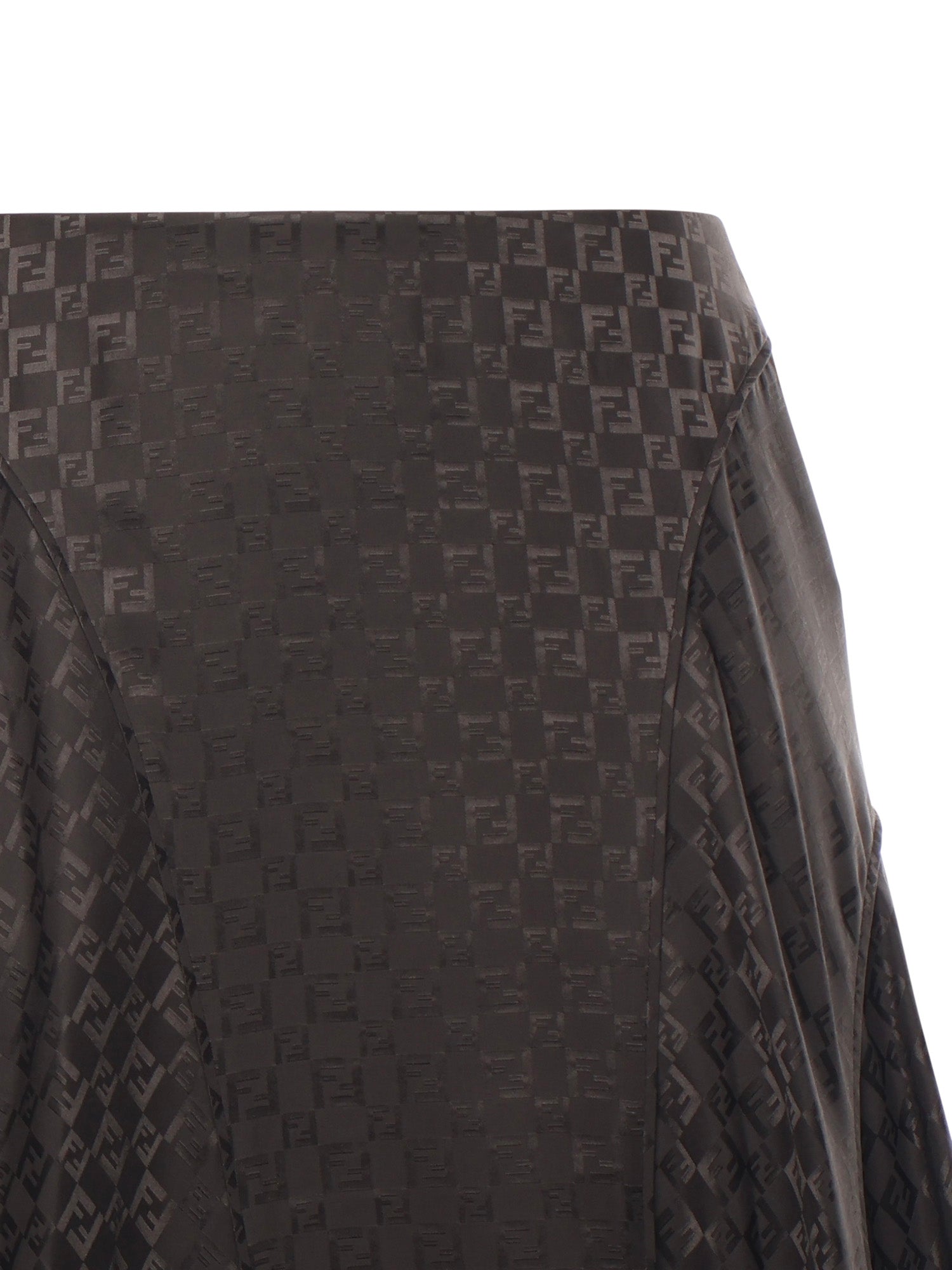 Fendi Skirts Brown Silk
