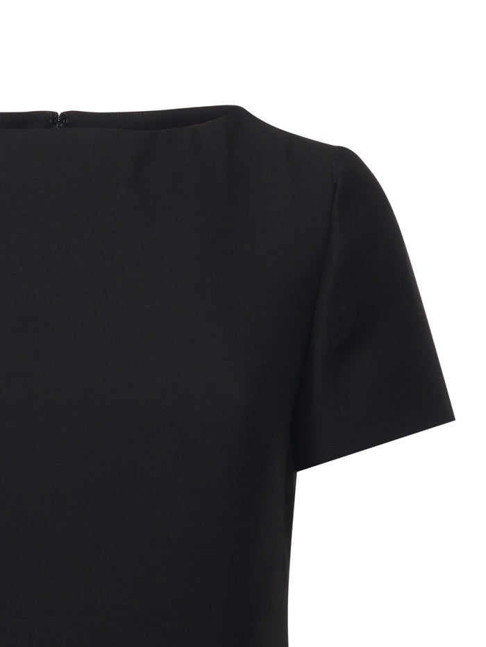 Valentino Garavani Dresses Black Virgin Wool