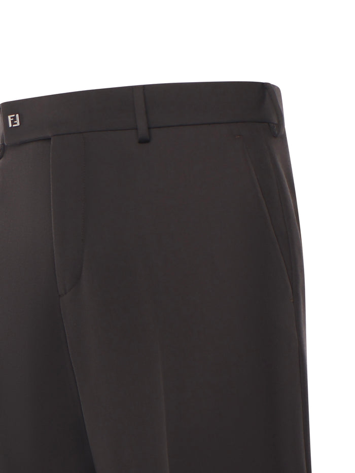 Fendi RTW Brown Polyester