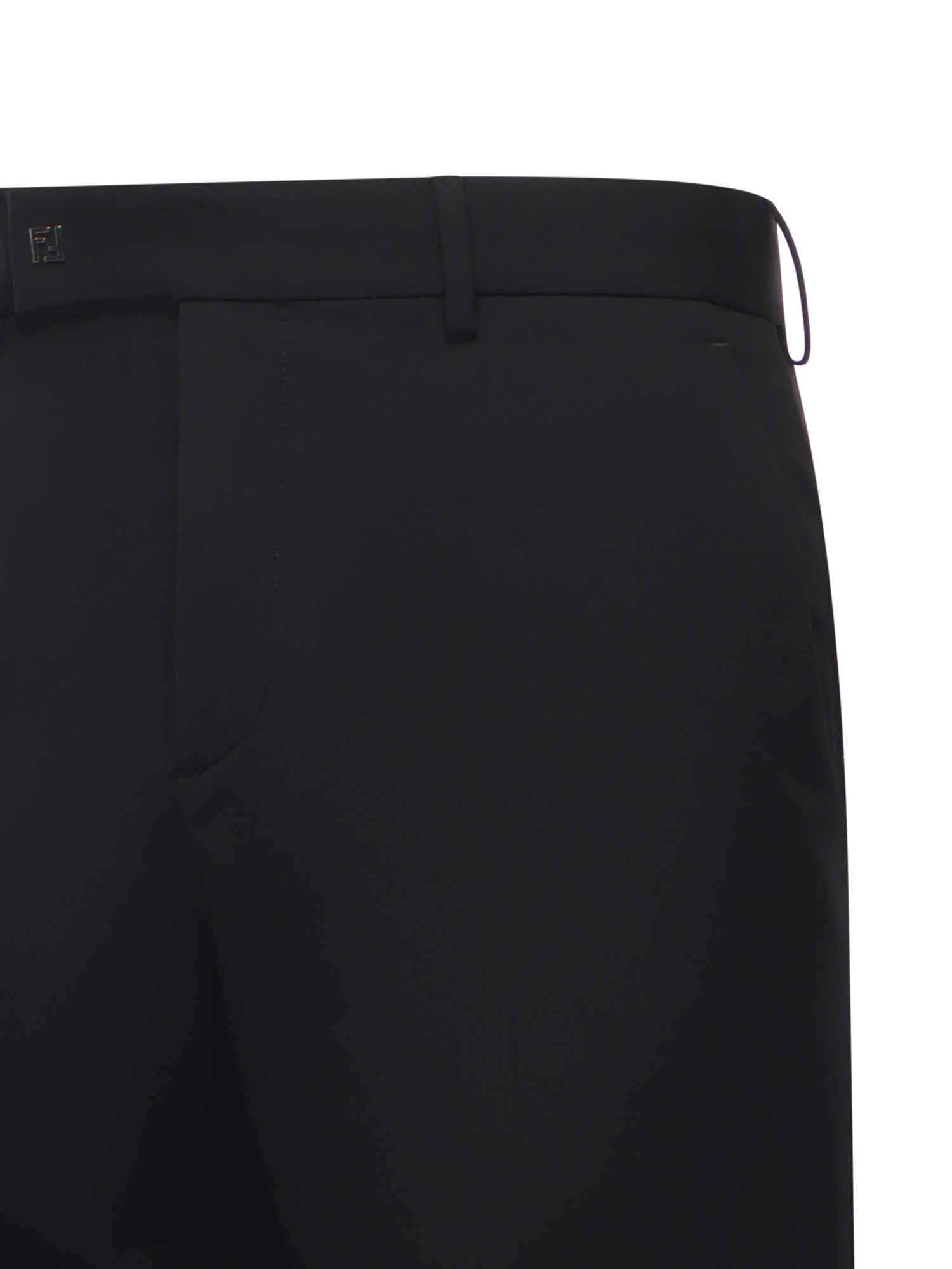 Fendi RTW Black Virgin Wool