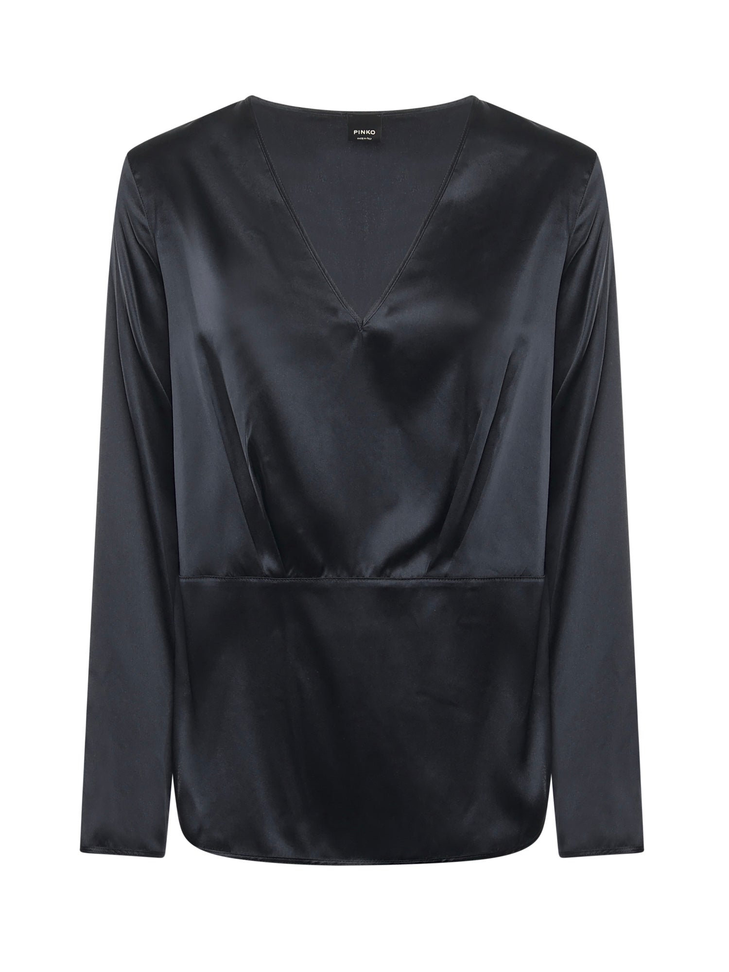 Pinko Shirts Blue Silk