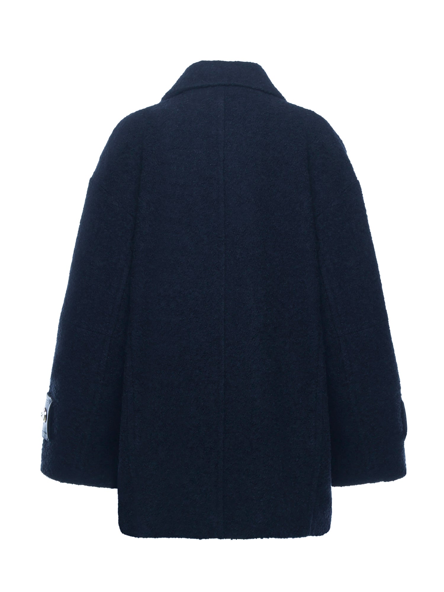 Pinko Coats Blue Polyester