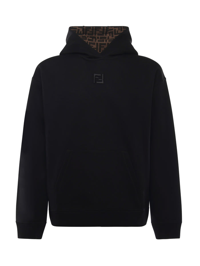 Fendi Sweaters Black Cotton