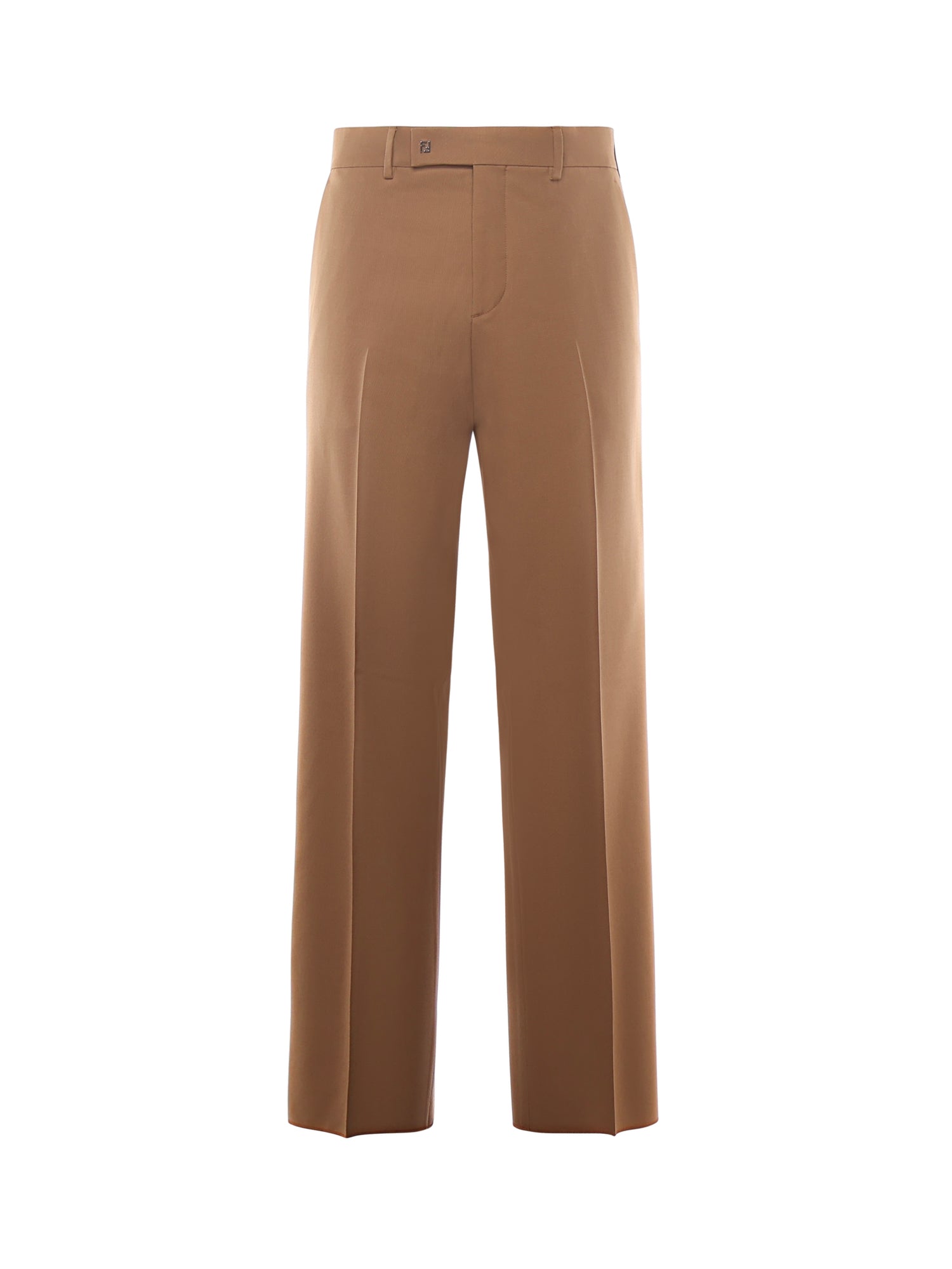 Fendi Rtw Brown Virgin Wool