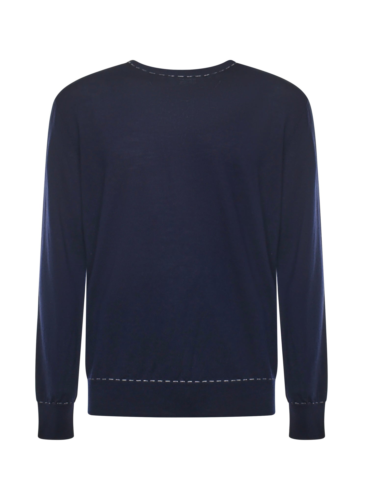 Eleventy Sweaters Blue, Sand Virgin Wool