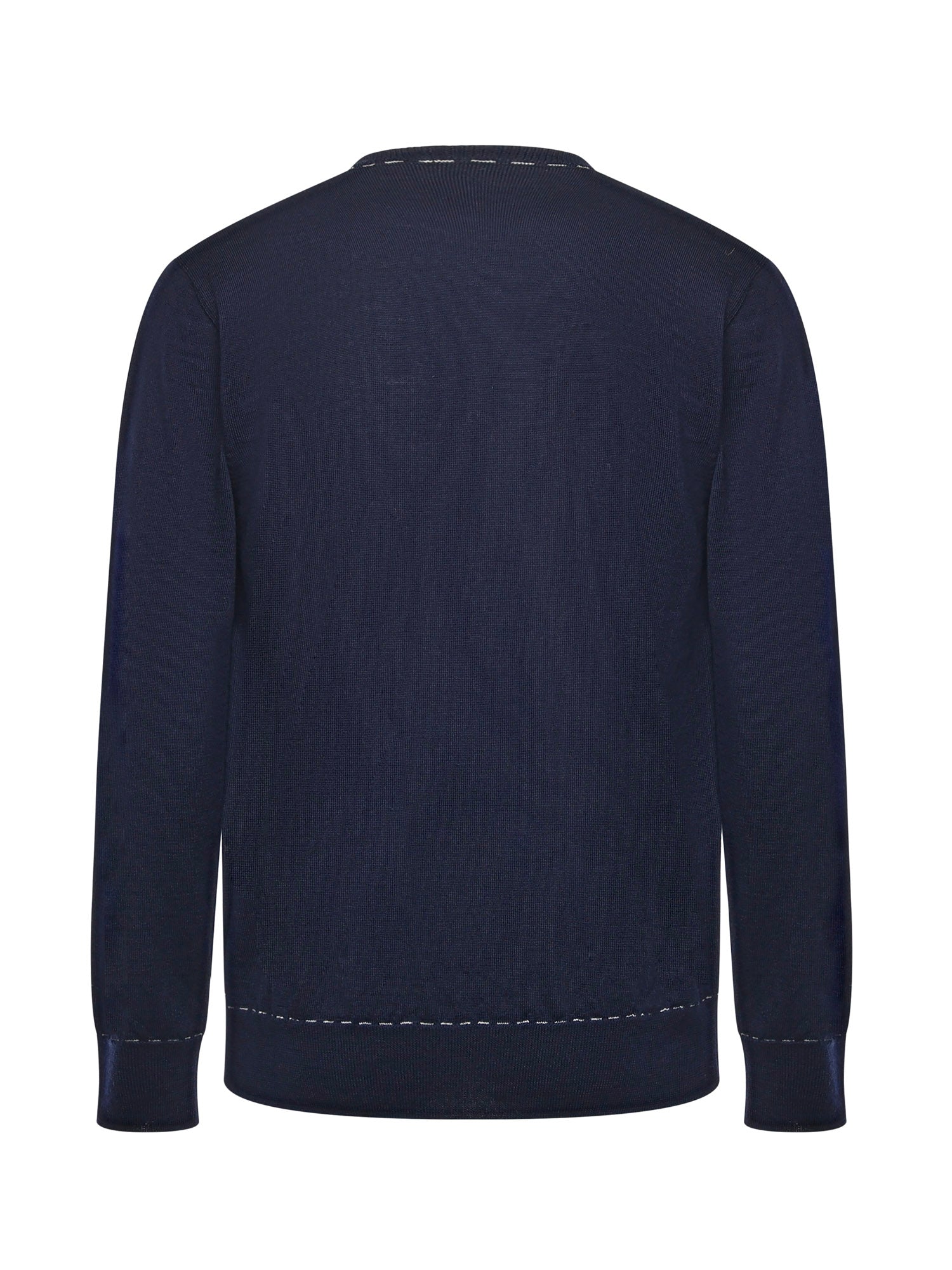 Eleventy Sweaters Blue, Sand Virgin Wool