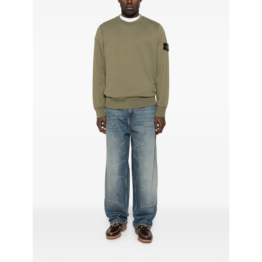 Sweatshirt Stone Island Green Lining Cotton: 100. Sweatshirts