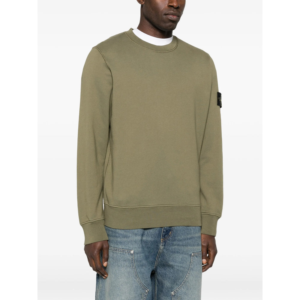 Sweatshirt Stone Island Green Lining Cotton: 100. Sweatshirts