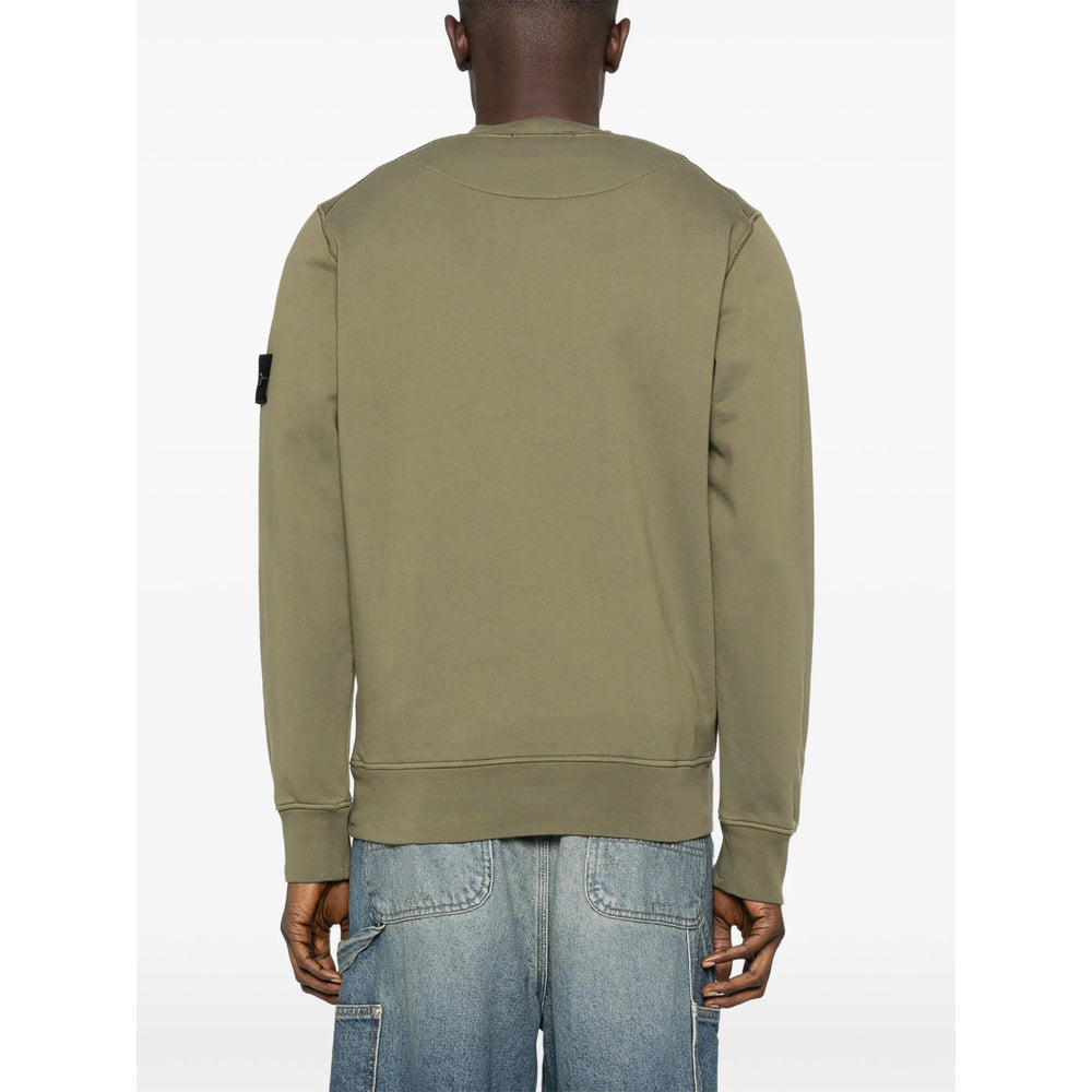 Sweatshirt Stone Island Green Lining Cotton: 100. Sweatshirts