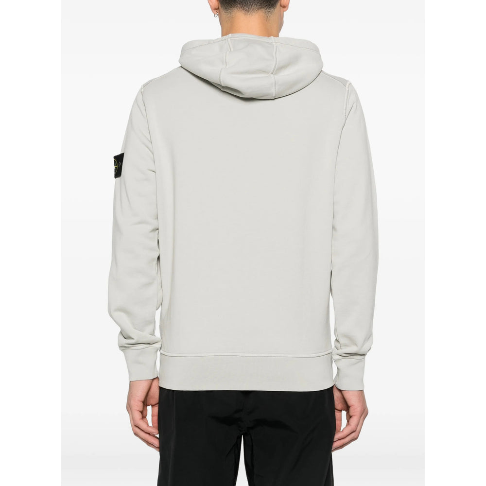 Sweatshirt Stone Island Grey Organic Cotton: 100. Sweatshirts