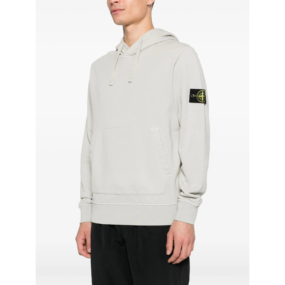 Sweatshirt Stone Island Grey Organic Cotton: 100. Sweatshirts