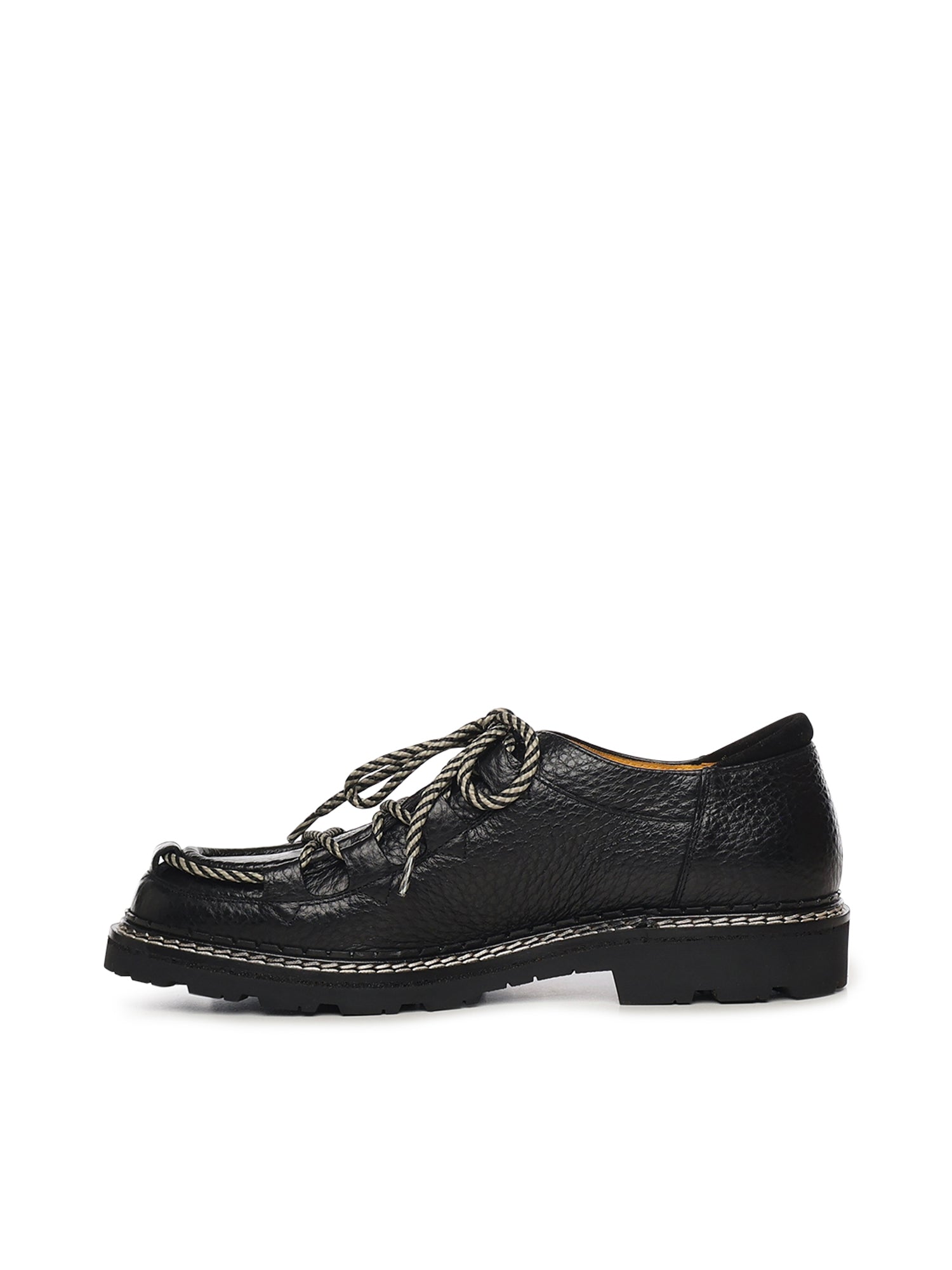 Doucals Flat Shoes Black Calfskin