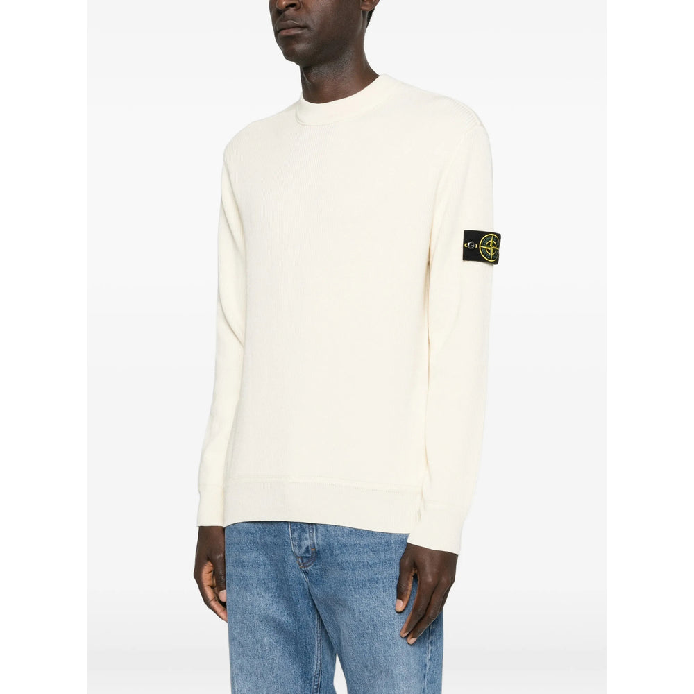 Sweater Stone Island Neutrals Organic Cotton