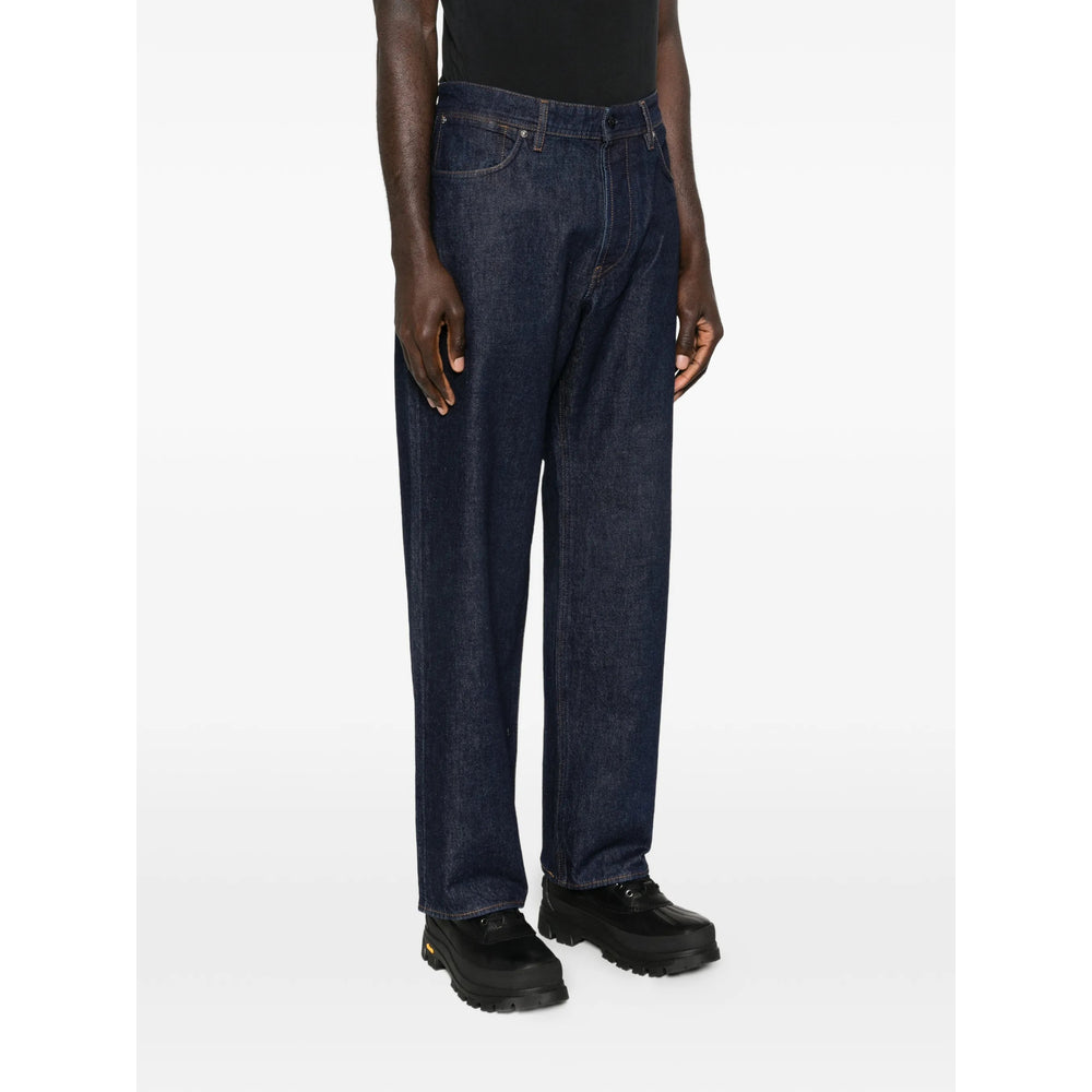 Jeans Stone Island Blue Cotton: 100