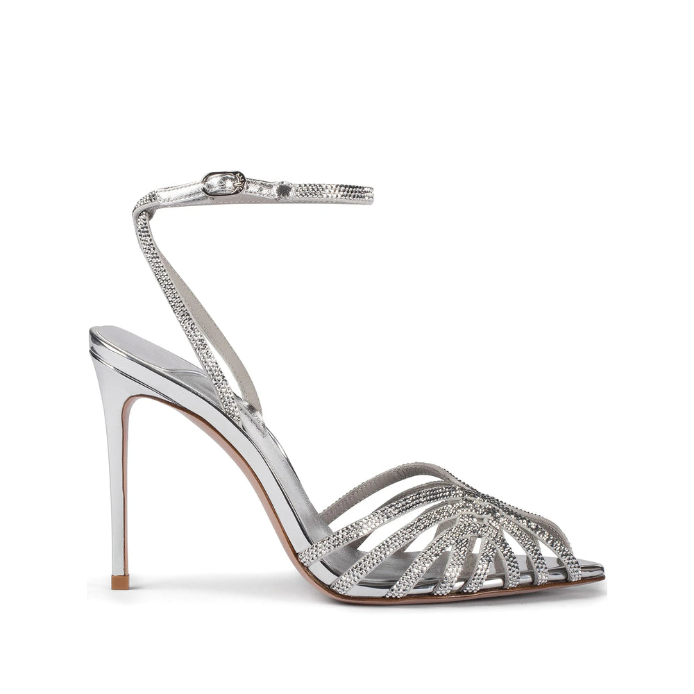 Shoes Le Silla Silver Other Fibres: 100