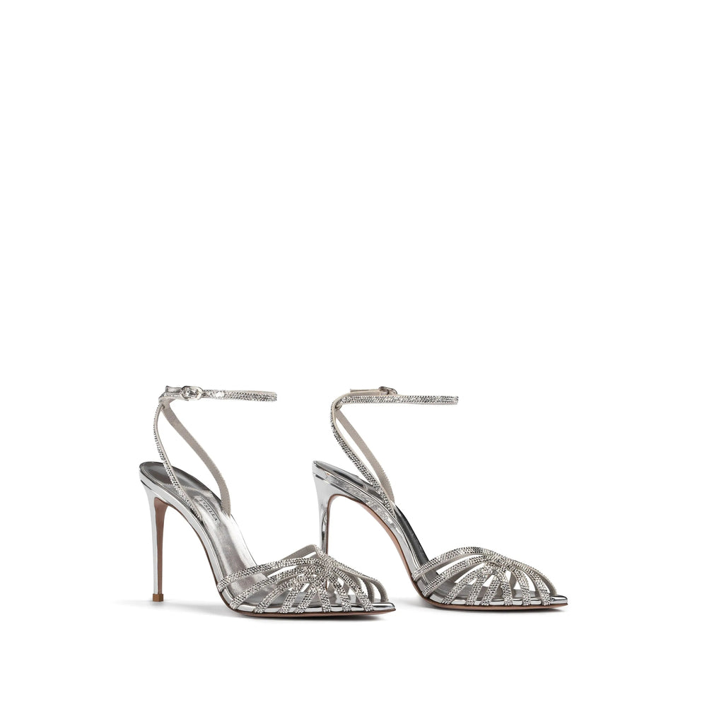 Shoes Le Silla Silver Other Fibres: 100