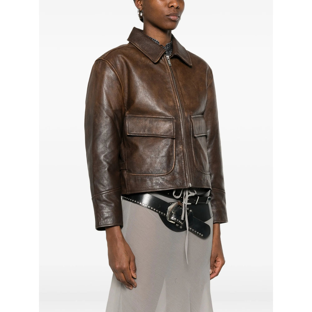 Outerwear Gimaguas Brown Calf Leather: 100. Outerwears
