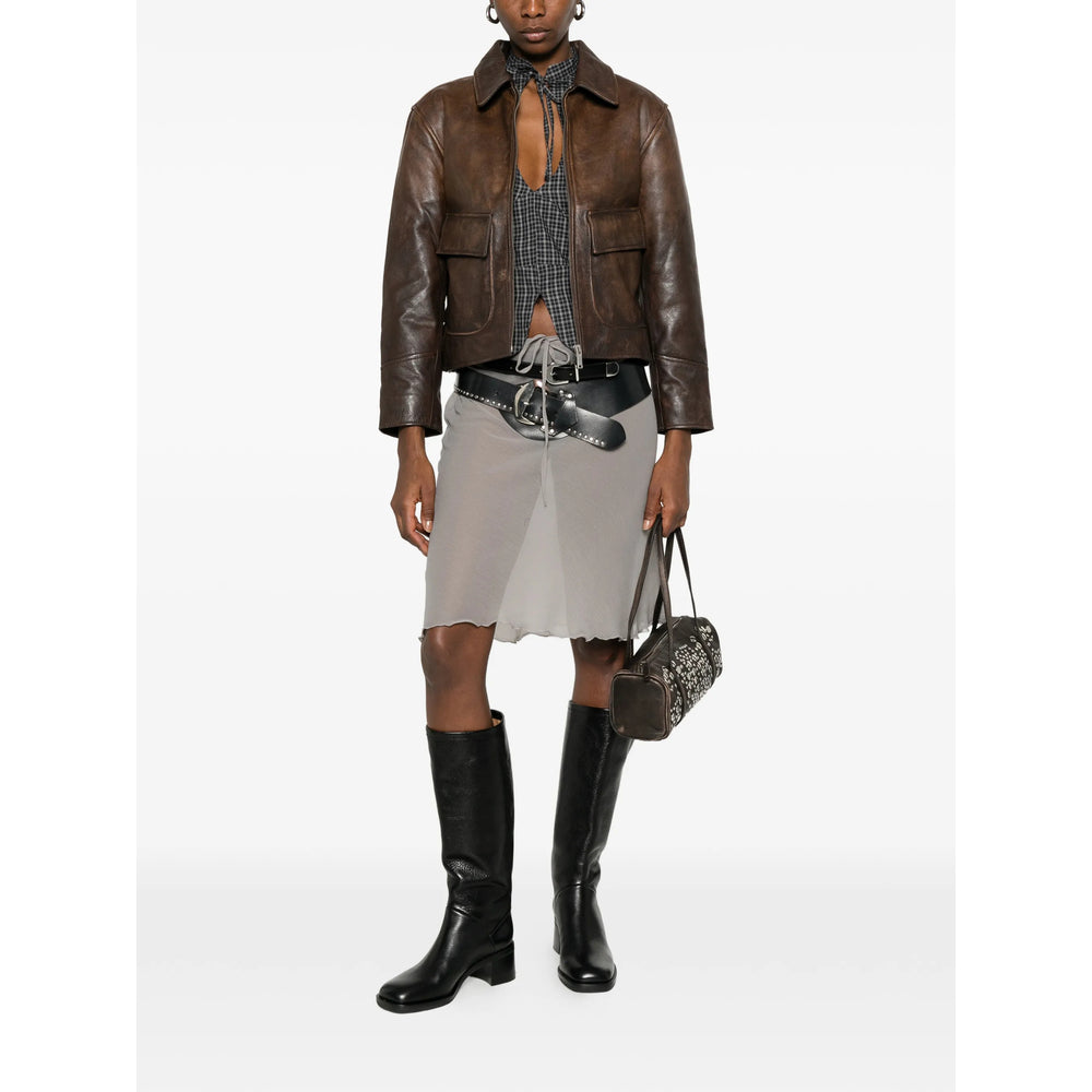 Outerwear Gimaguas Brown Calf Leather: 100. Outerwears