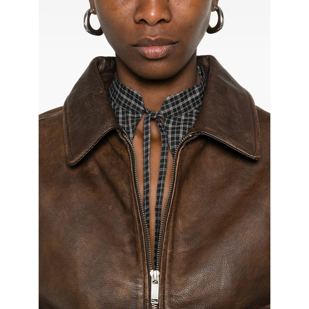 Outerwear Gimaguas Brown Calf Leather: 100. Outerwears