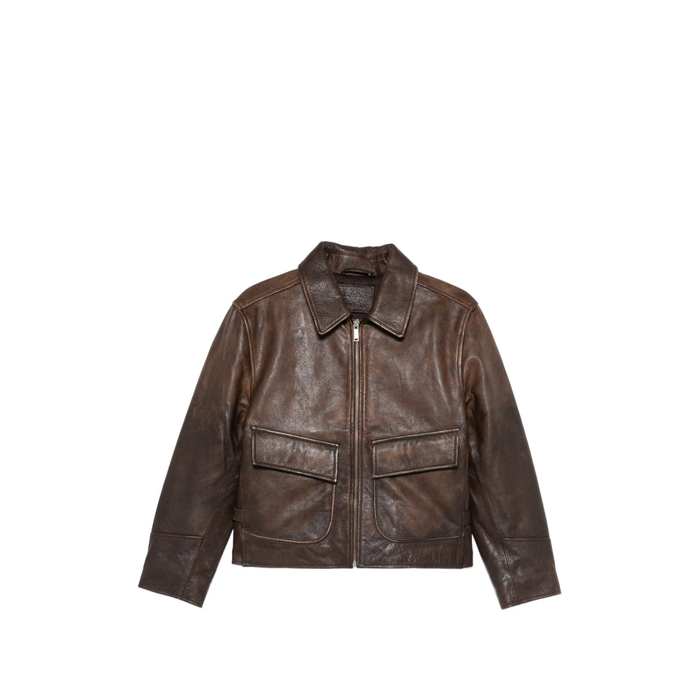Outerwear Gimaguas Brown Calf Leather: 100. Outerwears