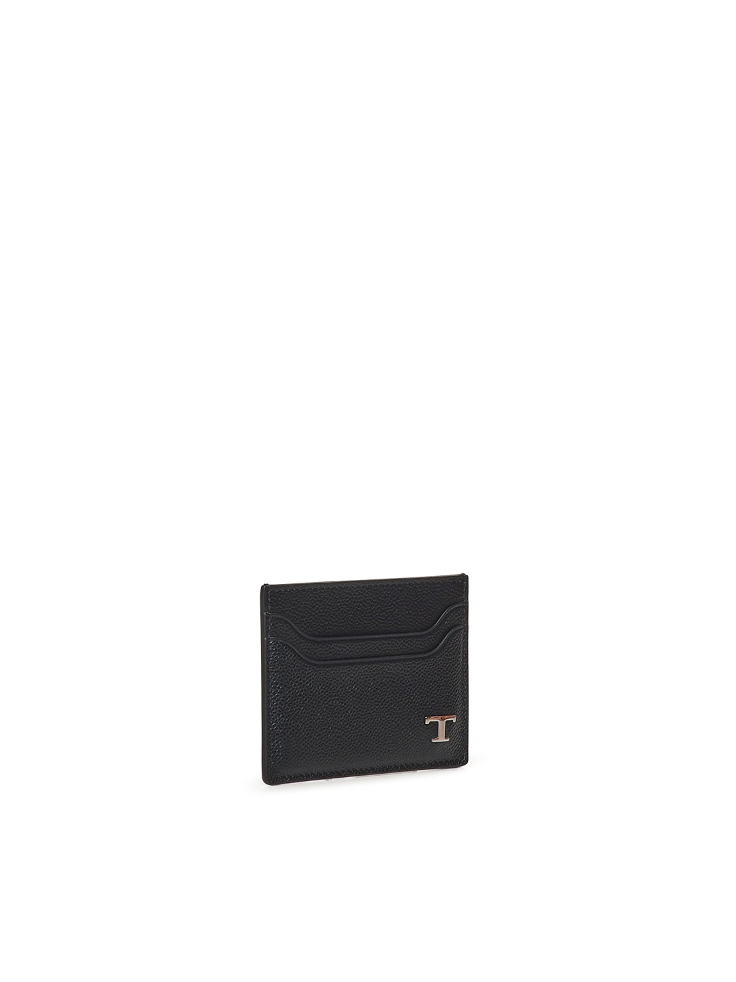 Tods Wallets Black Calfskin