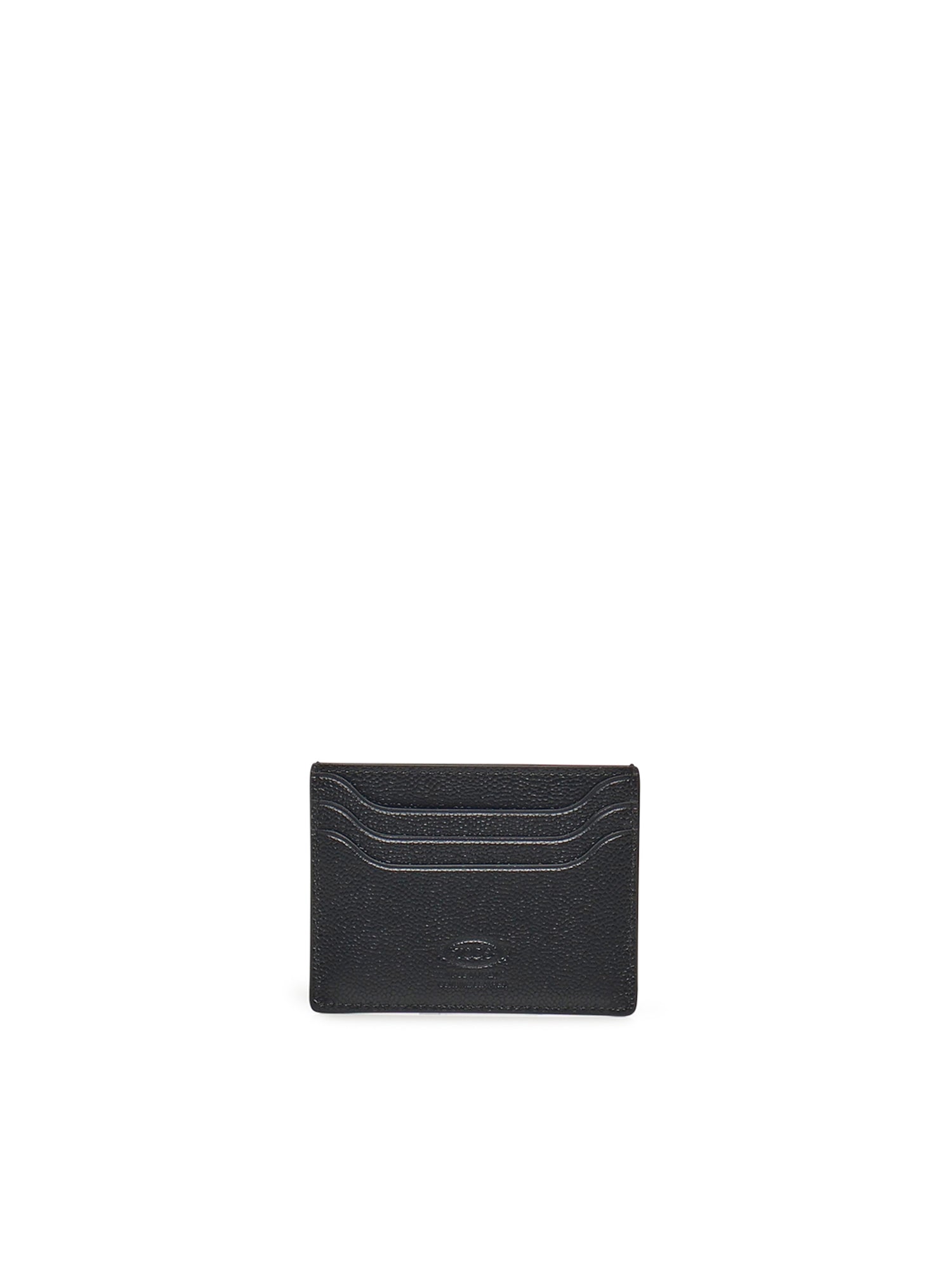 Tods Wallets Black Calfskin