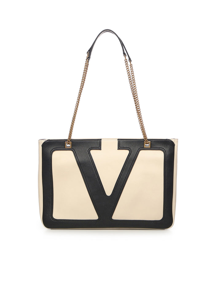 Valentino Garavani Bags Butter/black Calfskin