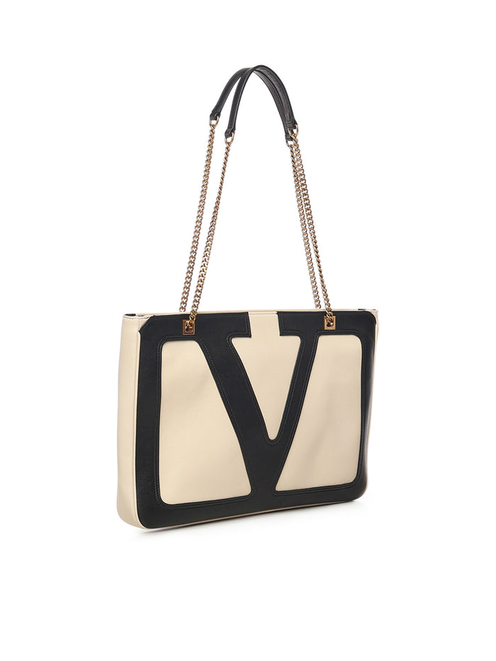 Valentino Garavani Bags Butter/black Calfskin