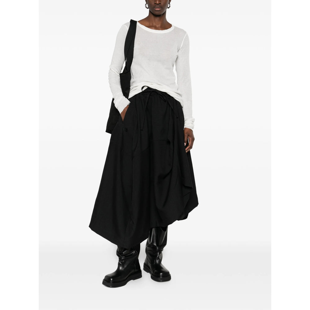 Skirt Y-3 Black Recycled Polyester: 100