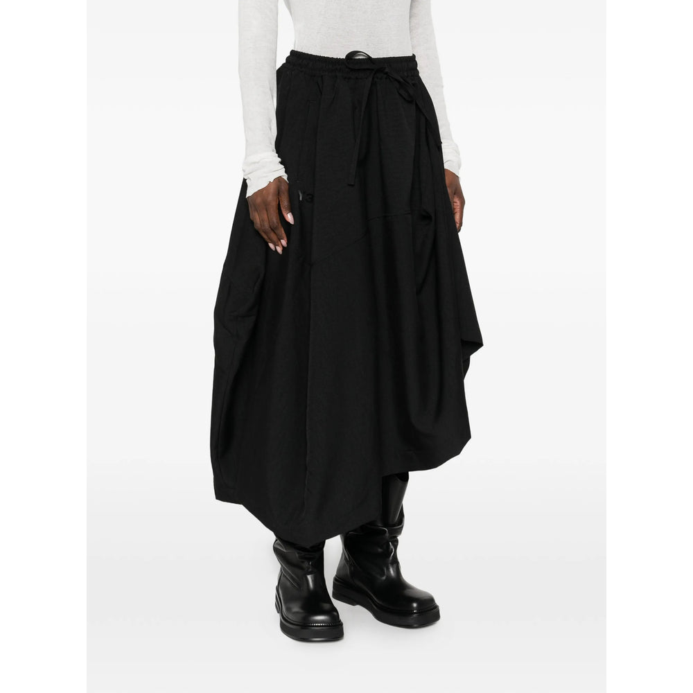Skirt Y-3 Black Recycled Polyester: 100