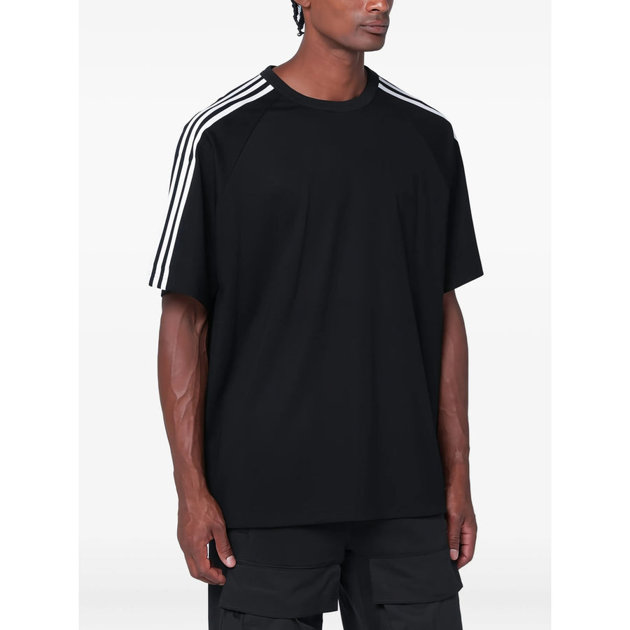 T-Shirt Y-3 Black Lyocell T-shirts