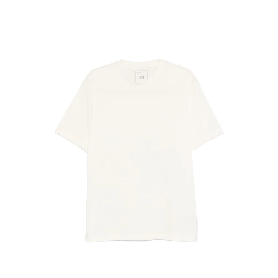 Crew Neck T-Shirt With Logo Detail White Cotton: 100. T-shirts