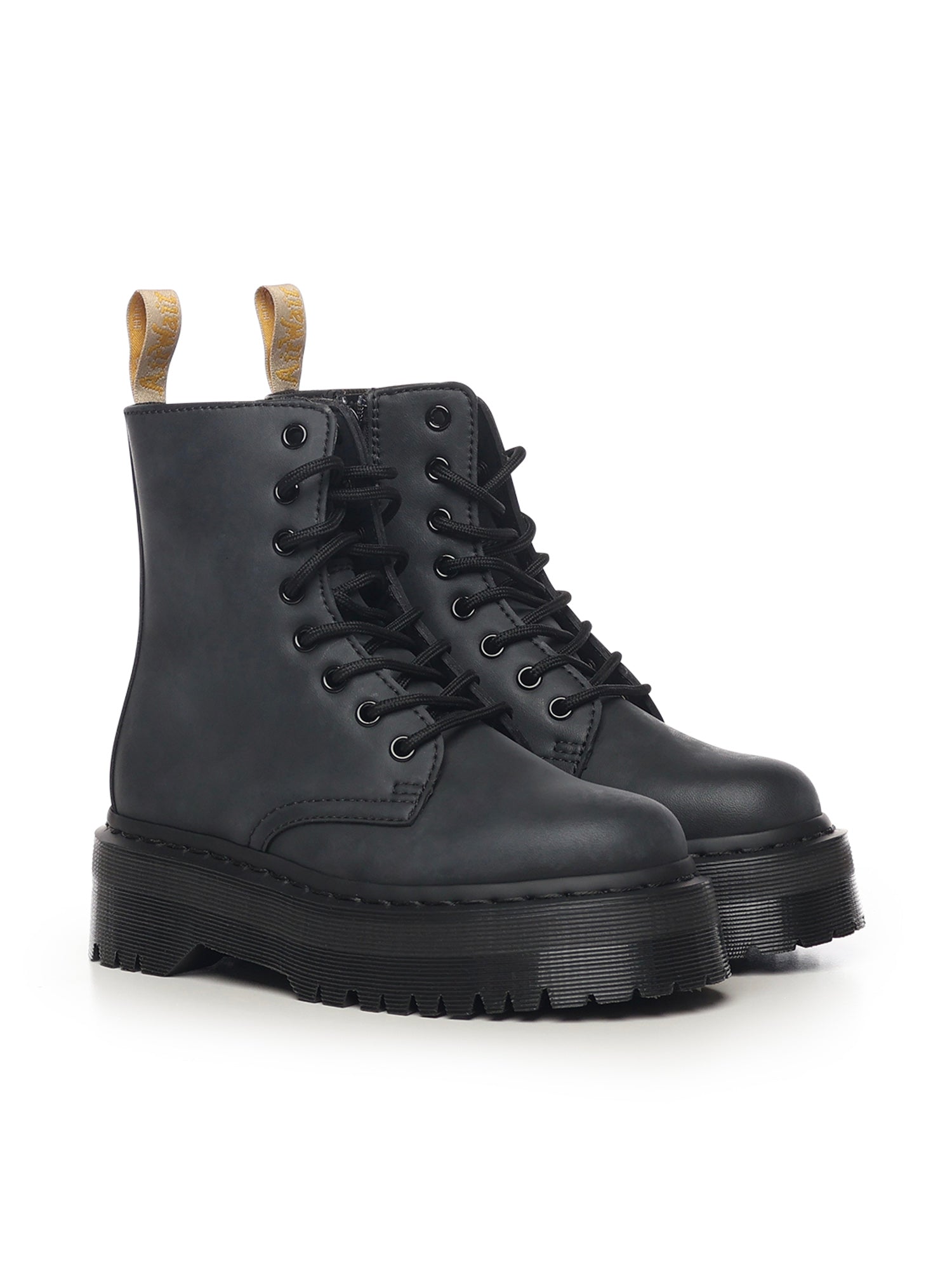 Dr. Martens Boots Black Vegan Synthetic Fabric
