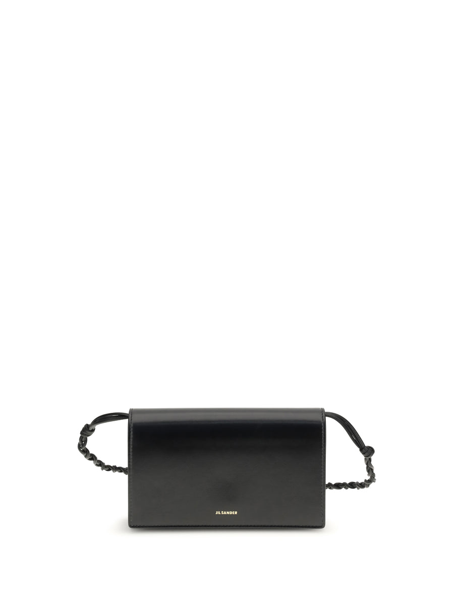 Wallet Tangle Black Calf Leather & Purses