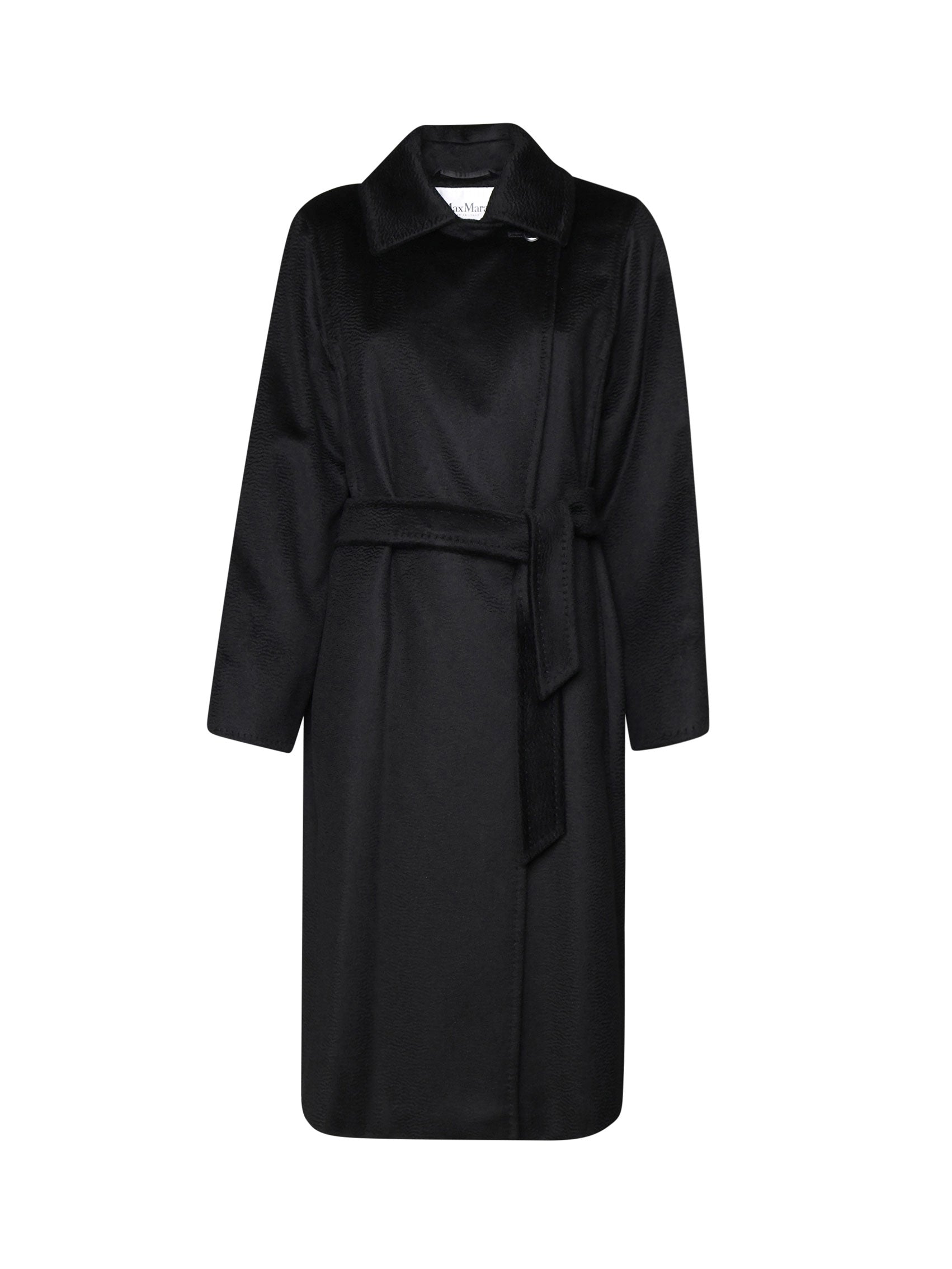 Max Mara Coats Black Camel