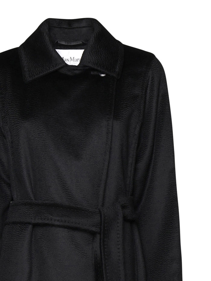 Max Mara Coats Black Camel