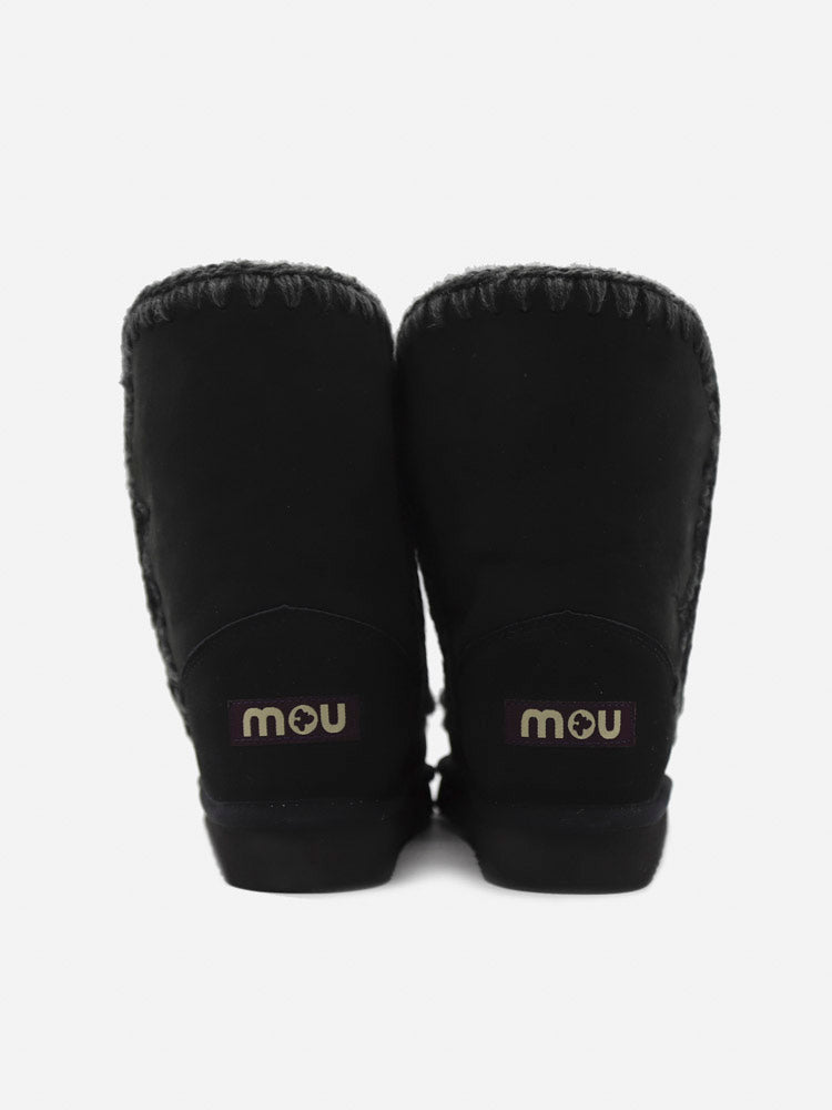 Mou Boots Black Sheepskin