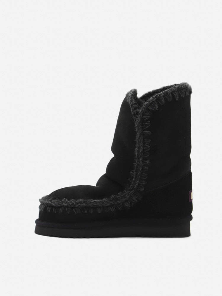 Mou Boots Black Sheepskin