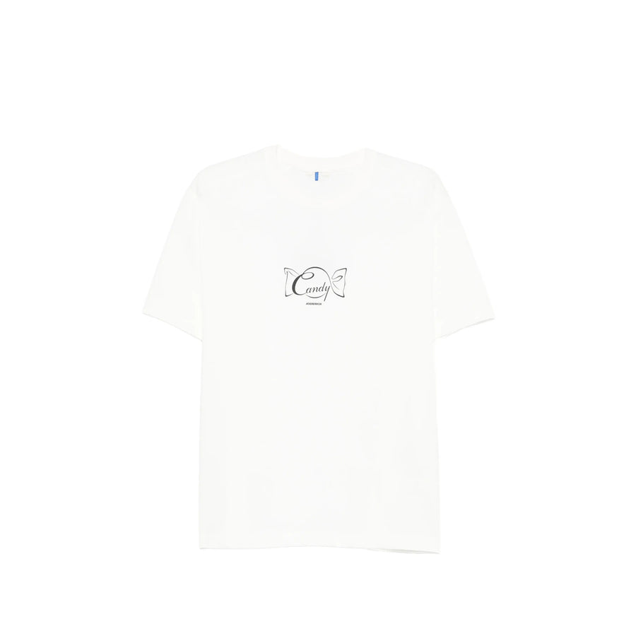 T-Shirt Logo Print White Cotton T-shirts
