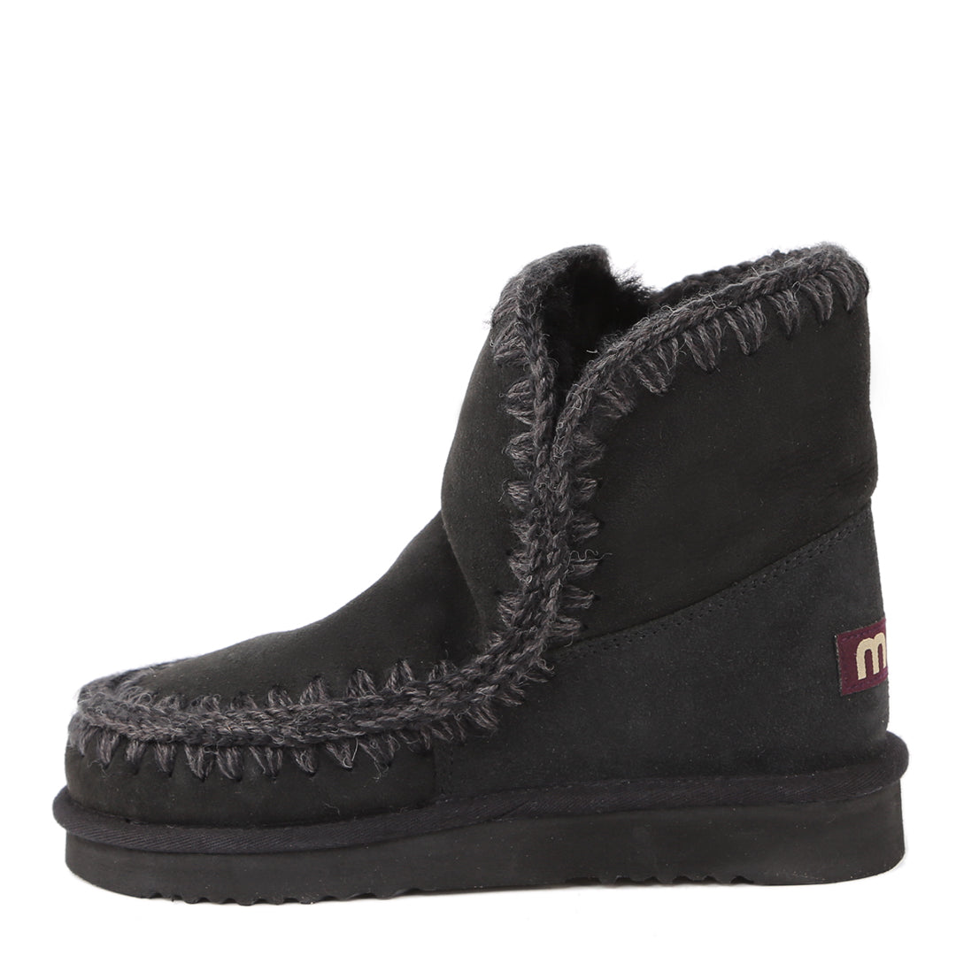 Mou Boots Black Sheepskin