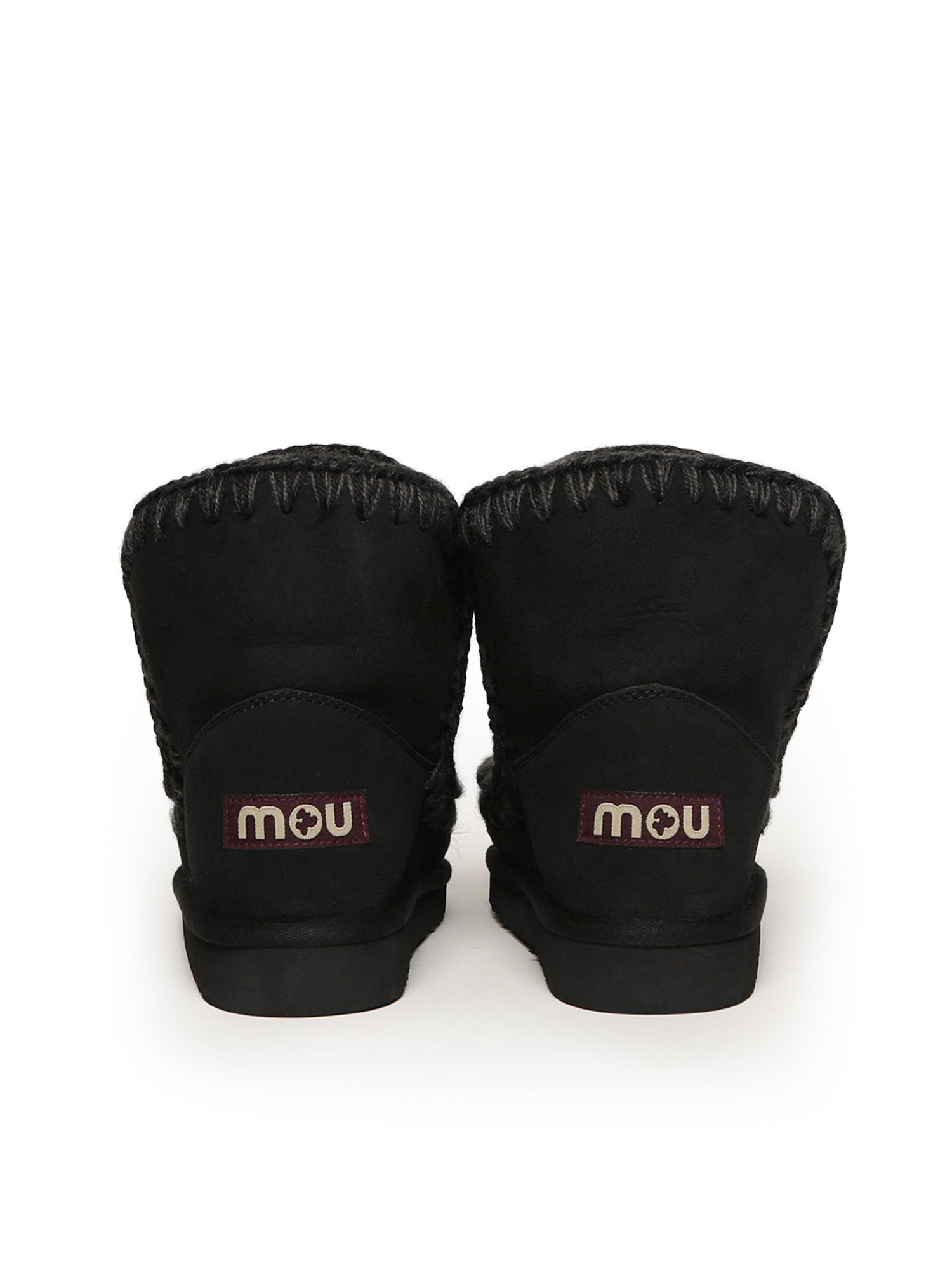 Mou Boots Black Sheepskin