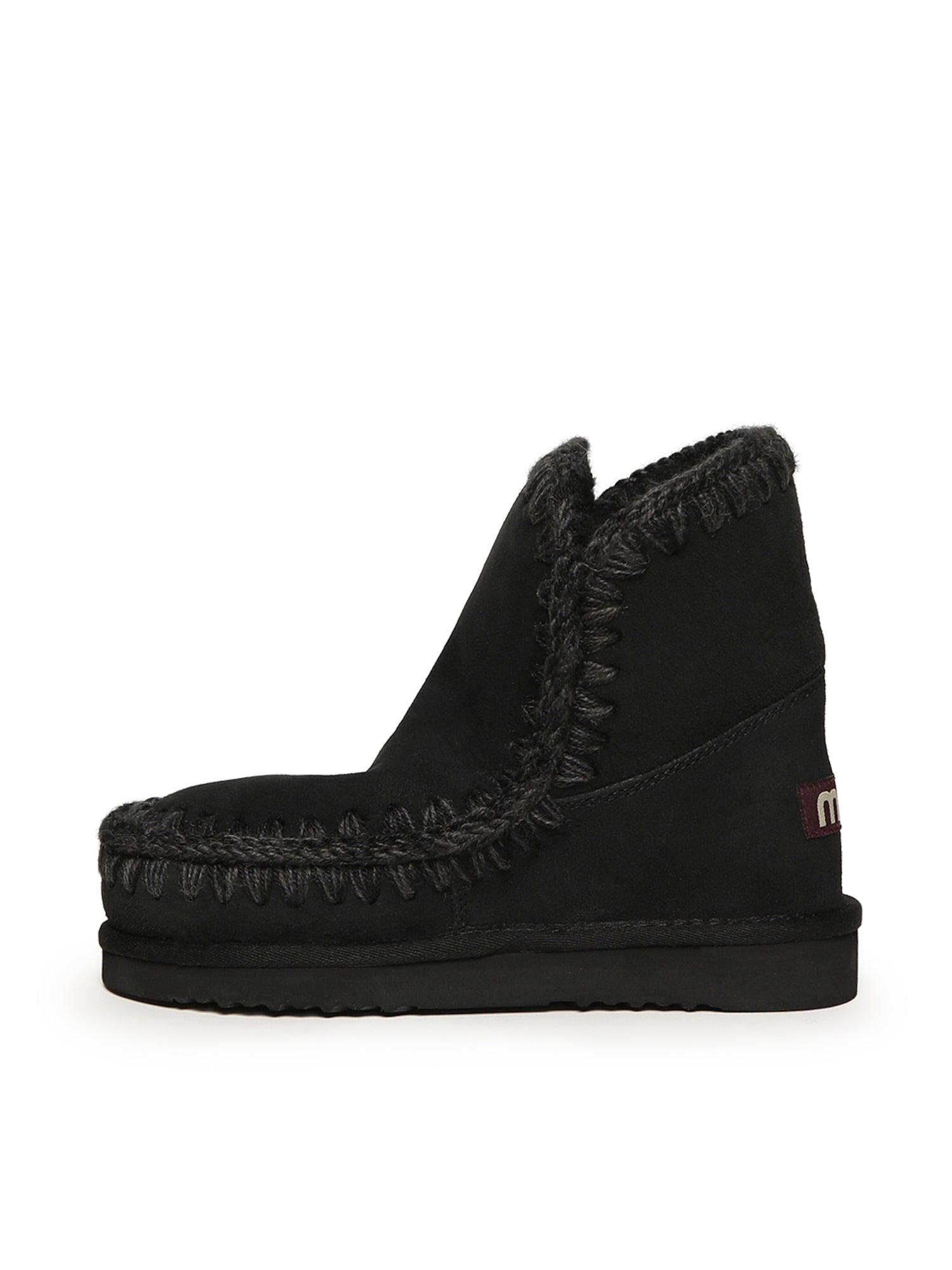 Mou Boots Black Sheepskin