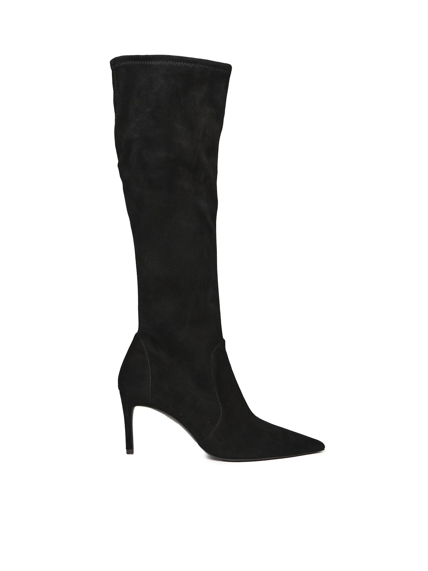 Stuart Weitzman Boots Black Goatskin