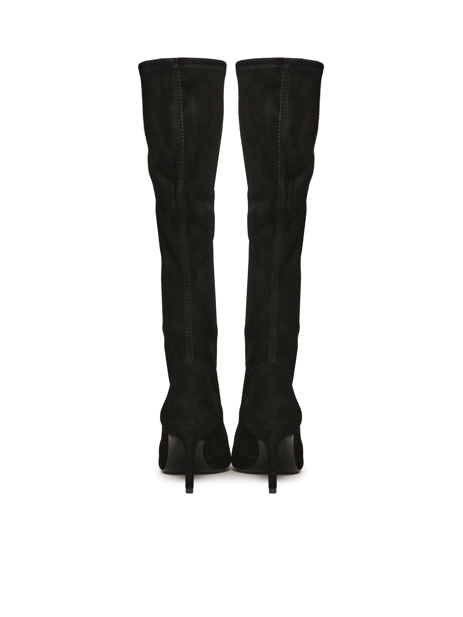 Stuart Weitzman Boots Black Goatskin